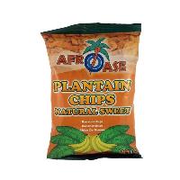 Plantain Chips Naturally Sweet 80G AFROASE